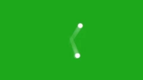 Light energy focus motion graphics with green screen background Stock Footage 273295587