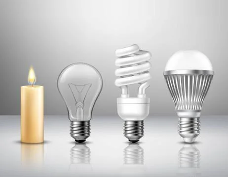 Light Evolution Concept Stock Illustration
