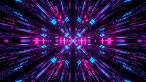 Light Explosion in Dim Flash Effect 4k uhd 3d illustration background Illustrazione stock