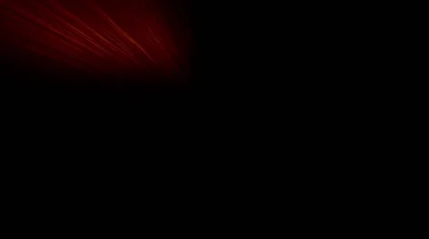 Light fast through the massive object Stock Footage 48275207