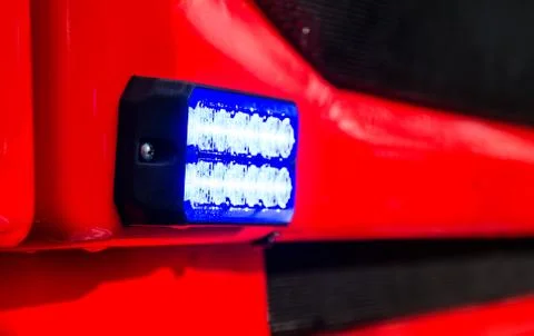 Light of fire engines Stock Photos