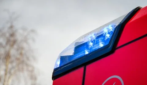 Light of fire engines Stock Photos