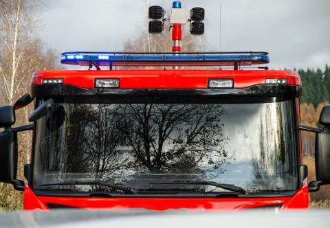 Light of fire engines Stock Photos