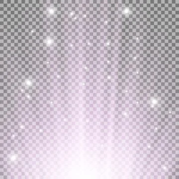 Light flare from below Stock Illustration