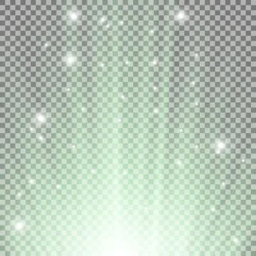 Light flare from below Stock Illustration