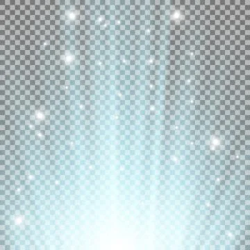 Light flare from below Stock Illustration