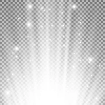 Light flare from below Stock Illustration