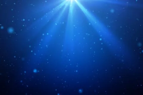 Light flare with dots on blue background in digital computer technology conce 스톡 일러스트
