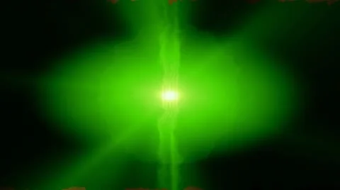 Light flare green Stock Footage 8838110