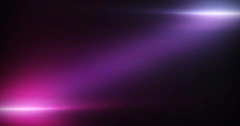 Light flare moving up down cinematic title intro reveal plate on black bg. .. Stock Photos