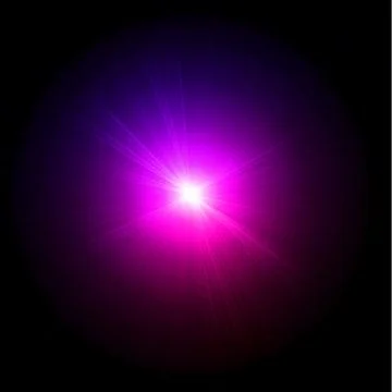 Light flare pink effect. Vector イラスト素材