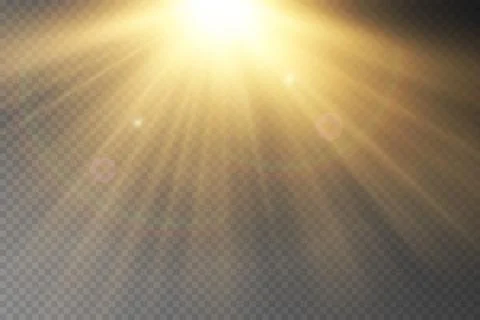 Light flare special effect Stock Illustration