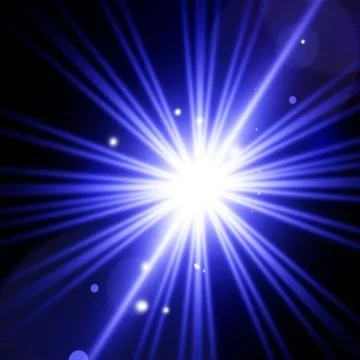 Light flare special effect. Illustration. Stock Illustration
