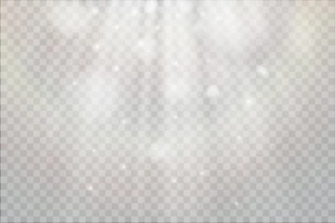 Light flare special effect with rays of light and magic sparkles. Vector illu Stock Illustration