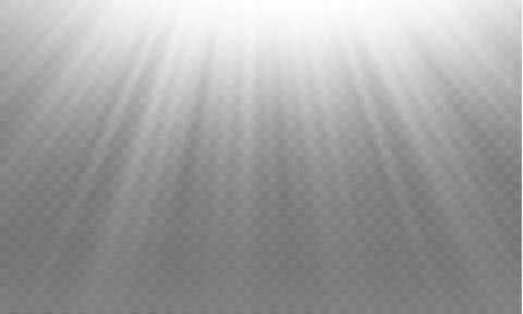 Light flare special effect with rays of light and magic sparkles Stock Illustration