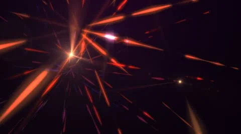 Light flashes orange Stock Footage 8894072