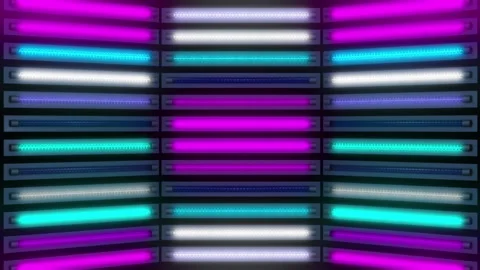 Light Flashing Colored Background Looped Video Stock Footage 151674491