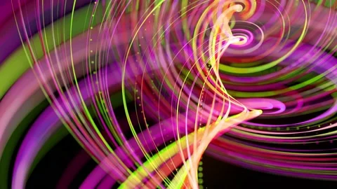 Light flow bg in 4k. Abstract looped bac... | Stock Video | Pond5