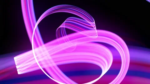 Light flow bg in 4k. Abstract looped bac... | Stock Video | Pond5
