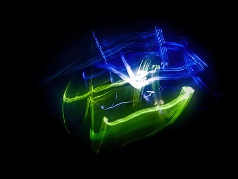 Light Flower Abstract Foto stock
