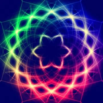 Light flower Stock Illustration