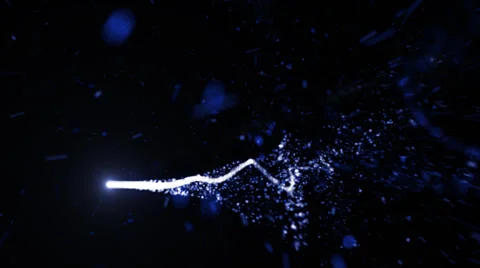 Light Fly Background + Alpha Channel 2 Stock Footage 34641076