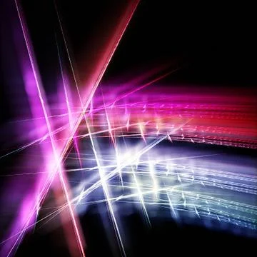 Light fractal Stock Illustration