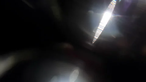 Light fx Leak overlay reflection rays Video stock 307060935