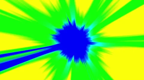 Light FX Spot Effect Cartoon Explosion Loop Background Stock Footage 66244299