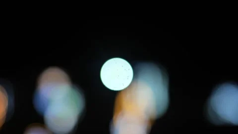 Light glare. bright blue light.Cold and warm light flare Stock Footage 252836288