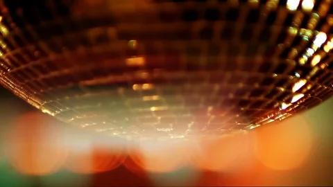 Light glare disco ball Stock-Footage 82252366