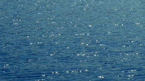 Light glare on the water Stock Footage 88556459