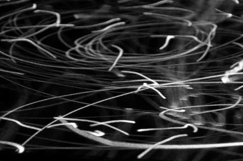 Light on glass Foto stock