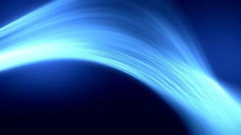 Light glow abstract effect black background. 3d illustration, 3d rendering. Stock-Illustration