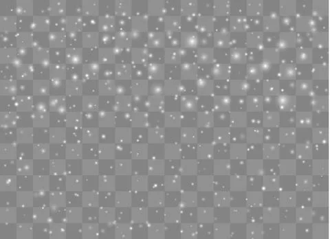 Light glow effect stars. Vector sparkles on transparent background. Christmas Stock Illustration