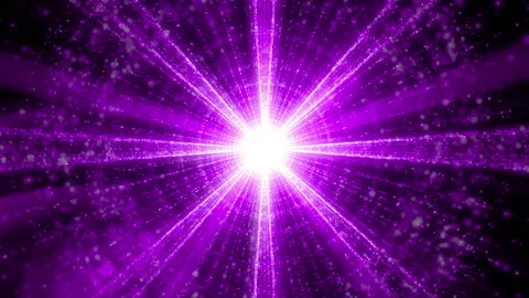 Light glow stroke neon flicker particle loop animation Stock Footage 152500949