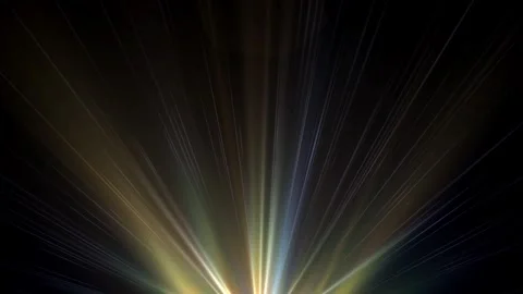 Light god rays, lens flare style vintage overlay shine spotlight effect. Stock Footage 288945874