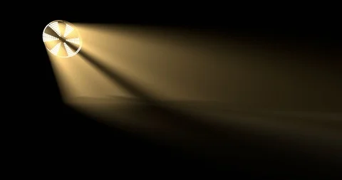 Light goes through the ventillation system Stock Footage 98856129