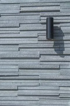 Light on  granite wall Stock Photos