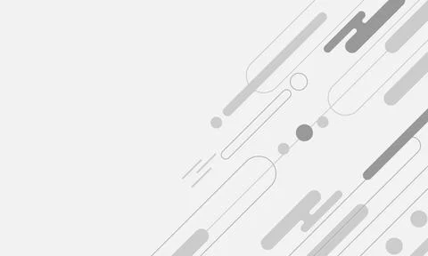 Light gray abstract with white and gray diagonal rounded border lines and Stock Illustration