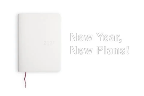Light gray agenda. space to write. mockup Stock Photos