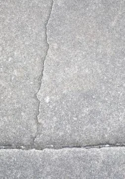 Light Gray Aggregate Vertical With Crack and Seam Stock Photos
