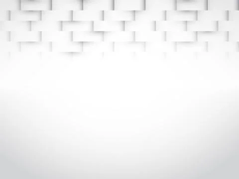 Light gray brick wall Stock Illustration