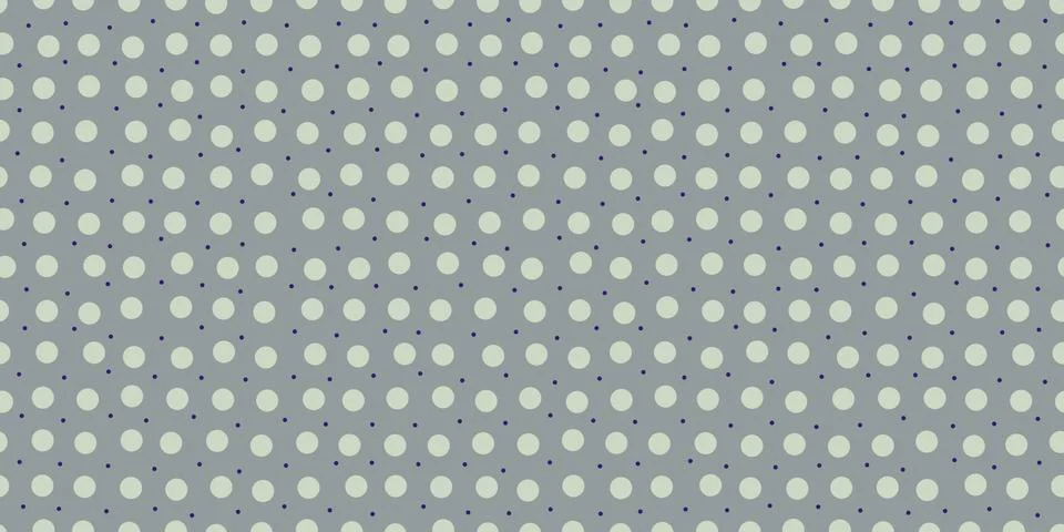 Light Gray Dots Pattern Background. Retro Circles Backdrop. Balls Texture. Stock Photos