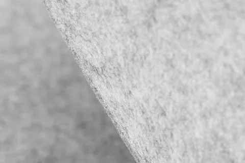 Light gray felt background - close-up. Sample for a craft store. Stock Photos