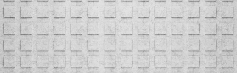 Light Gray Grid 3D Pattern Background Stock Illustration