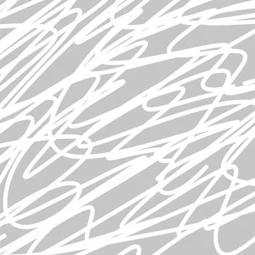 Light Gray Hand Drawn Scribble Pattern Background Illustrazione stock