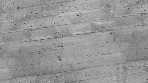 Light Gray Horizontal Concrete Block Wall Texture with Rough Cement Surface Stock Footage 327859416