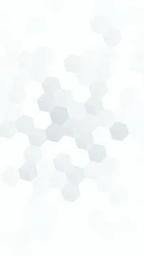 A light gray network of translucent cells creates a quiet airy composition .. Stock Illustration