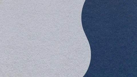 Light gray paper texture background with dark blue vertical curved wavy spl.. Stock Illustration